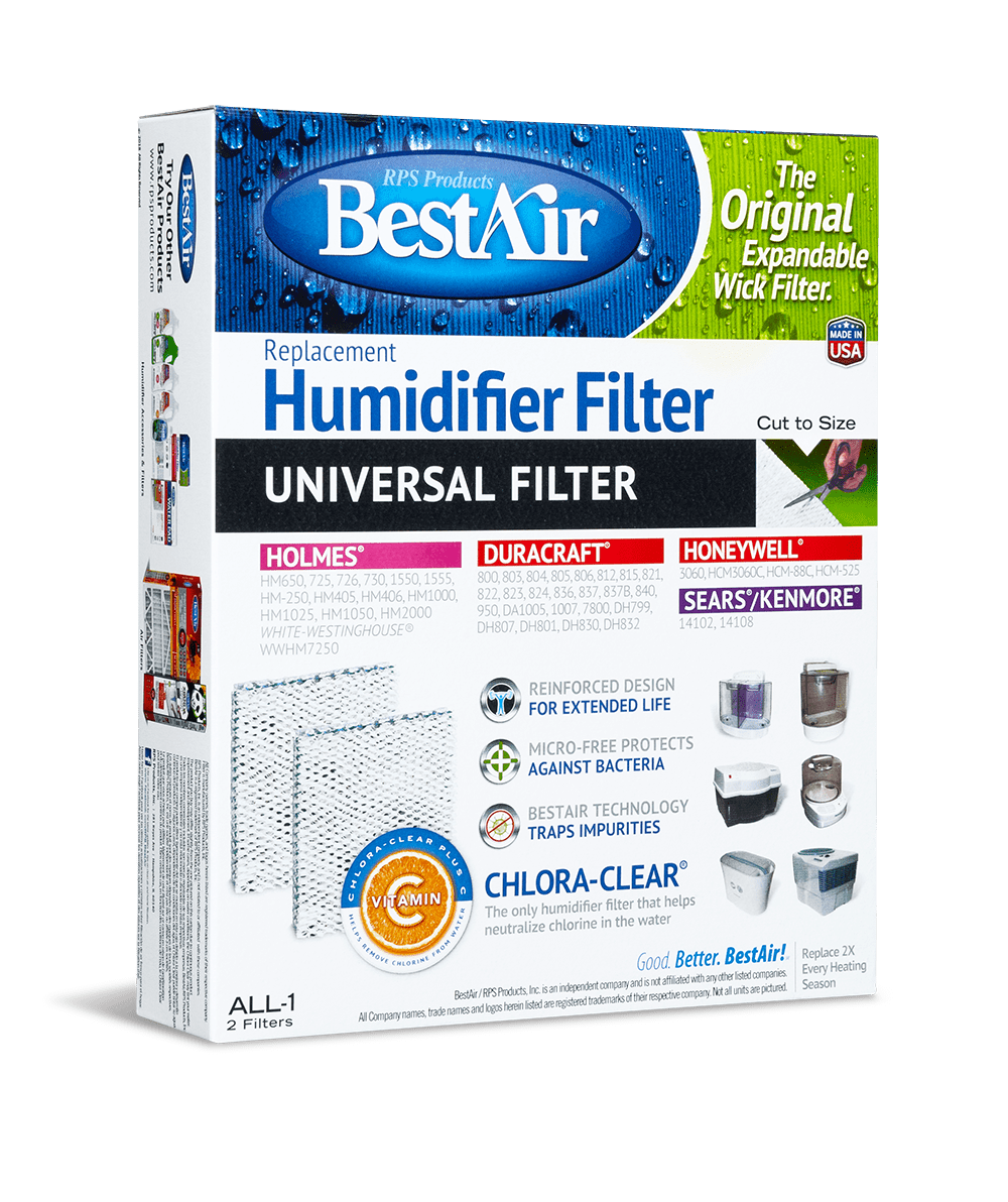 Humidifier Wick Filter Sunbeam H100 Holmes Bionaire 3 pack BestAir 